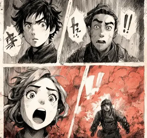 日常题材漫画系列封面